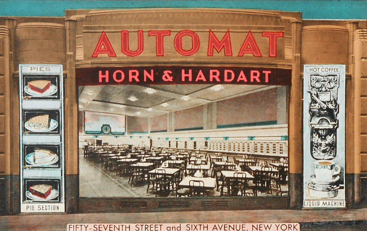 Horn Hardart Automat New York City 57th Street