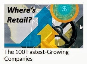 Where's Retail? - The 100 Fastest Growing Companies